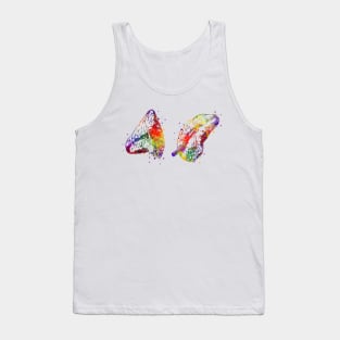 Adrenal Gland Colorful Watercolor Drawing Tank Top